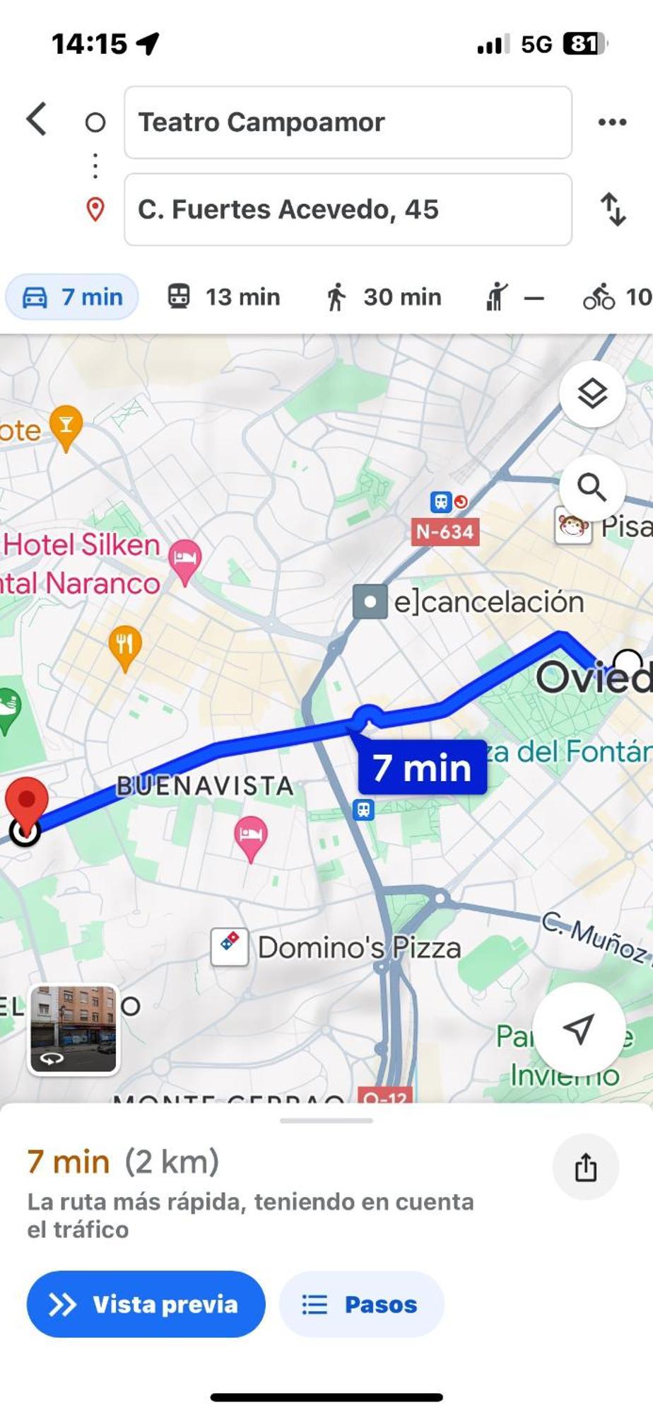 Vistas Monte Naranco Apartamento Con Parking 5Euros Al Dia Ов'єдо Екстер'єр фото